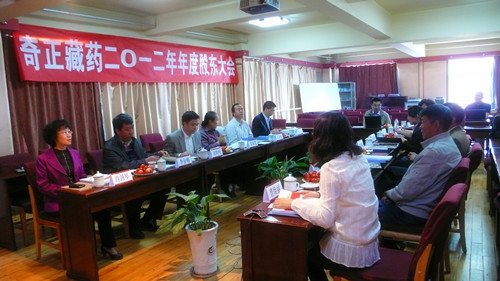 公司召開(kāi)2012年度股東大會(huì )